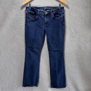 GAP Jeans Women Size 6 Blue Denim Dark Wash Bootcut